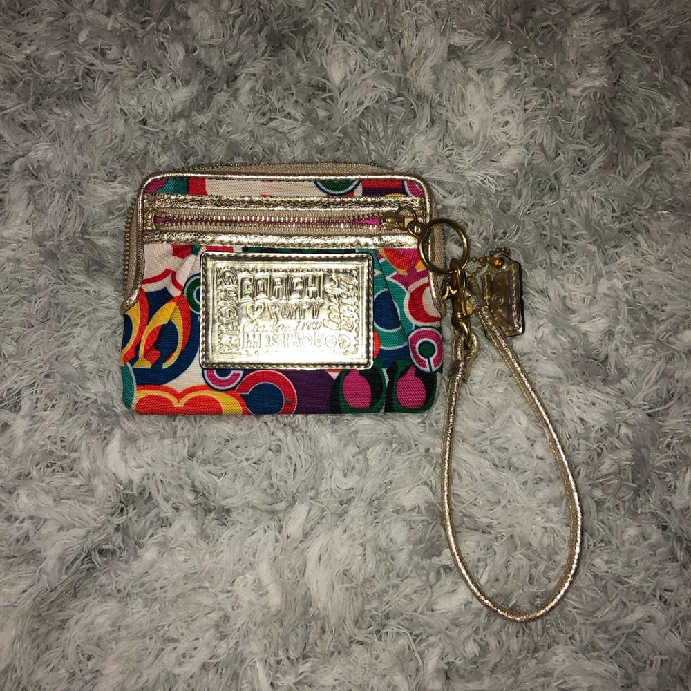 Authentic coach wristlet